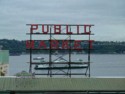 We arrive at the Pike Place Market